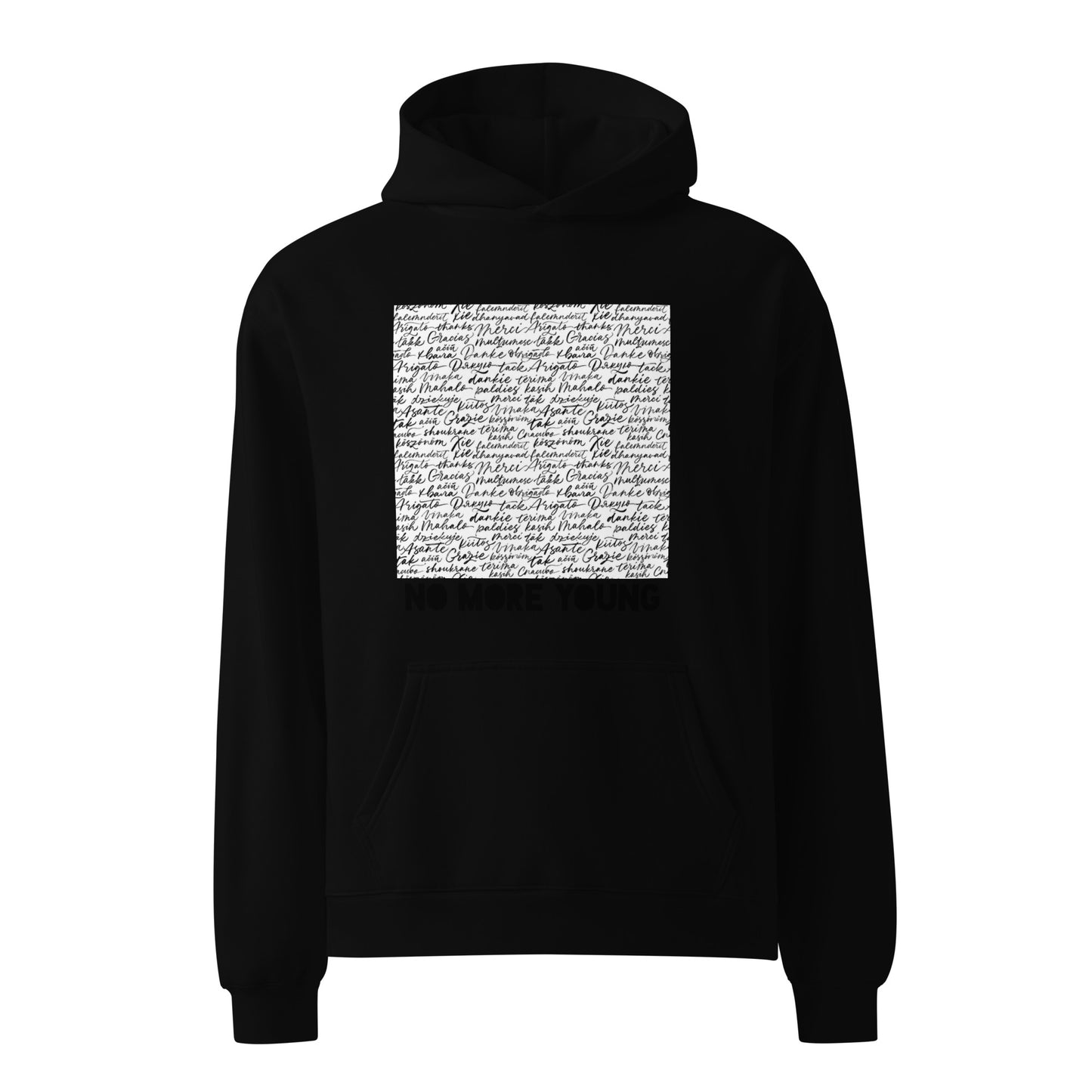 Unisex oversized hoodie